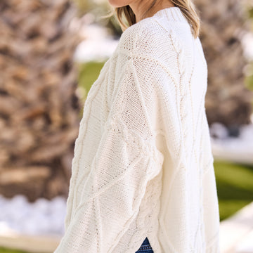 Clara Sweater Jumper Knitting Pattern