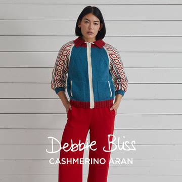 Debbie Bliss Anastasia Baseball Jacket Knitting Pattern