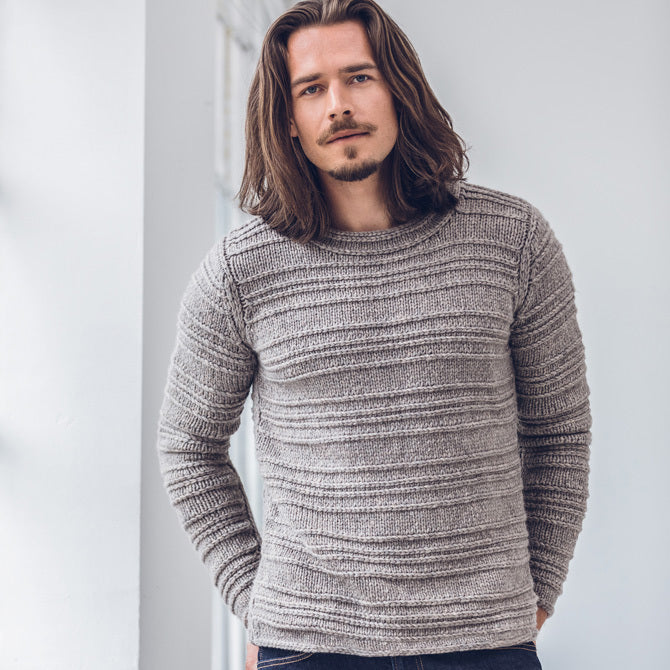 Lana Grossa M07 Pullover Jumper Knitting Pattern