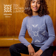 MillaMia Zoe Snowflake Jumper Knitting Pattern