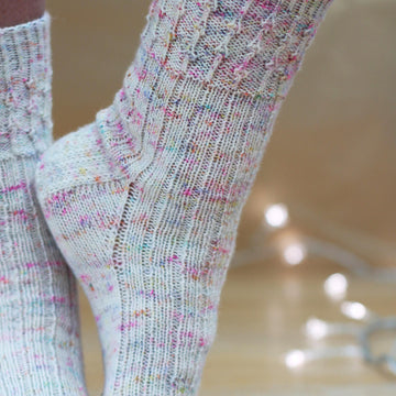Vintage Fairy Lights Socks