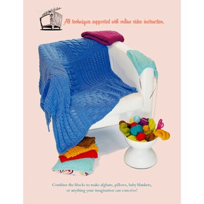 Skacel Building Blocks Blanket Knitting Pattern