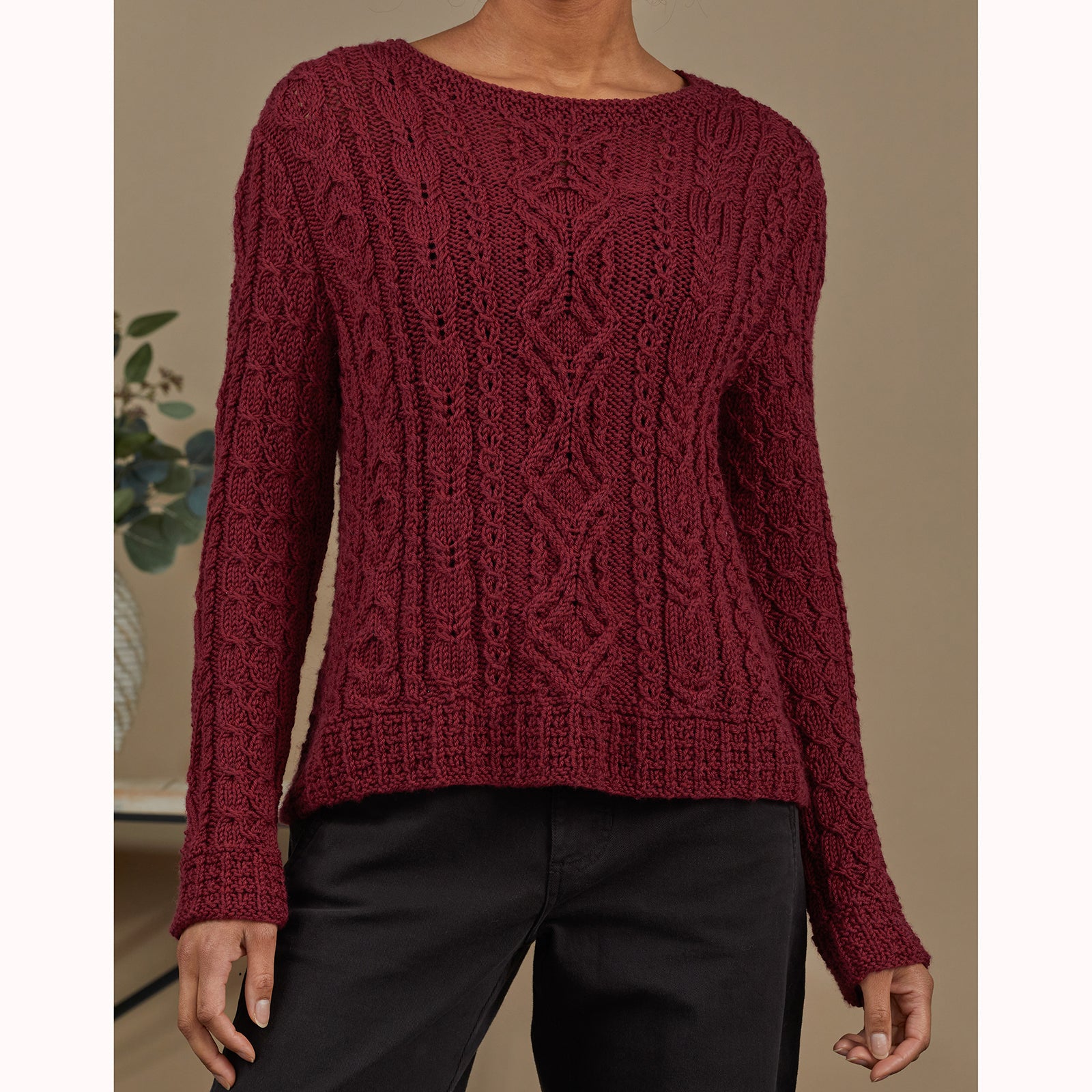 Tahki Yarns Wells Pullover Knitting Pattern