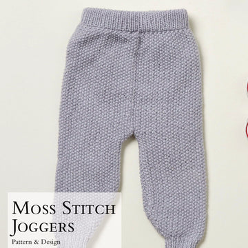 Rowan Moss Stitch Joggers PDF