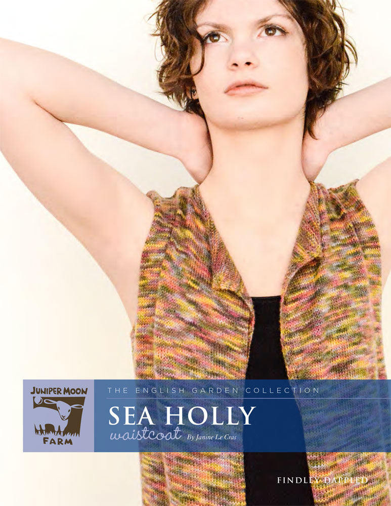 Sea Holly Waistcoat Knitting Pattern