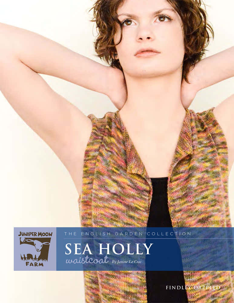 Sea Holly Waistcoat Knitting Pattern