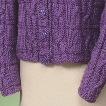 Cable and Rib Cardigan 129
