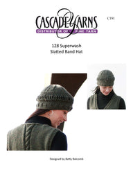 Slatted Band Hat Knitting Pattern