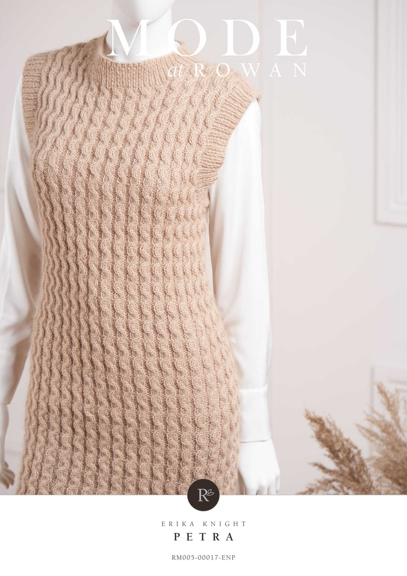 Petra Waistcoat Dress Knitting Pattern