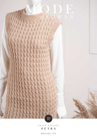 Petra Waistcoat Dress Knitting Pattern