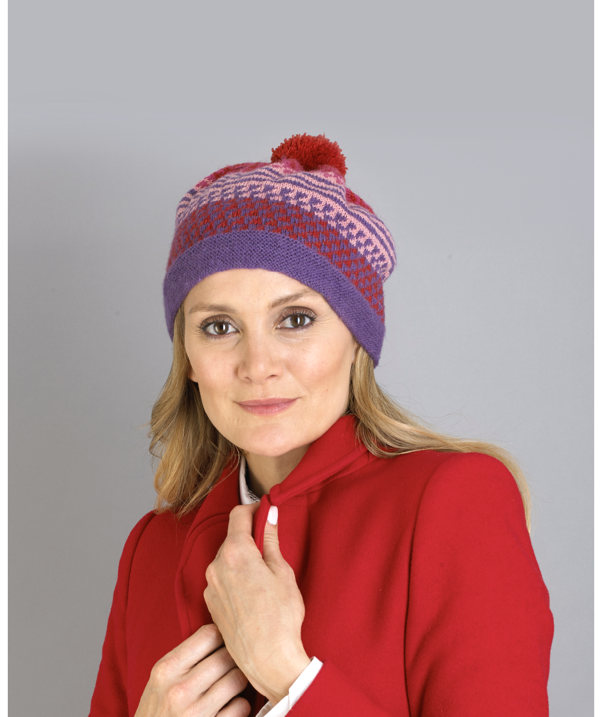 MillaMia Billie Fairisle Hat Knitting Pattern