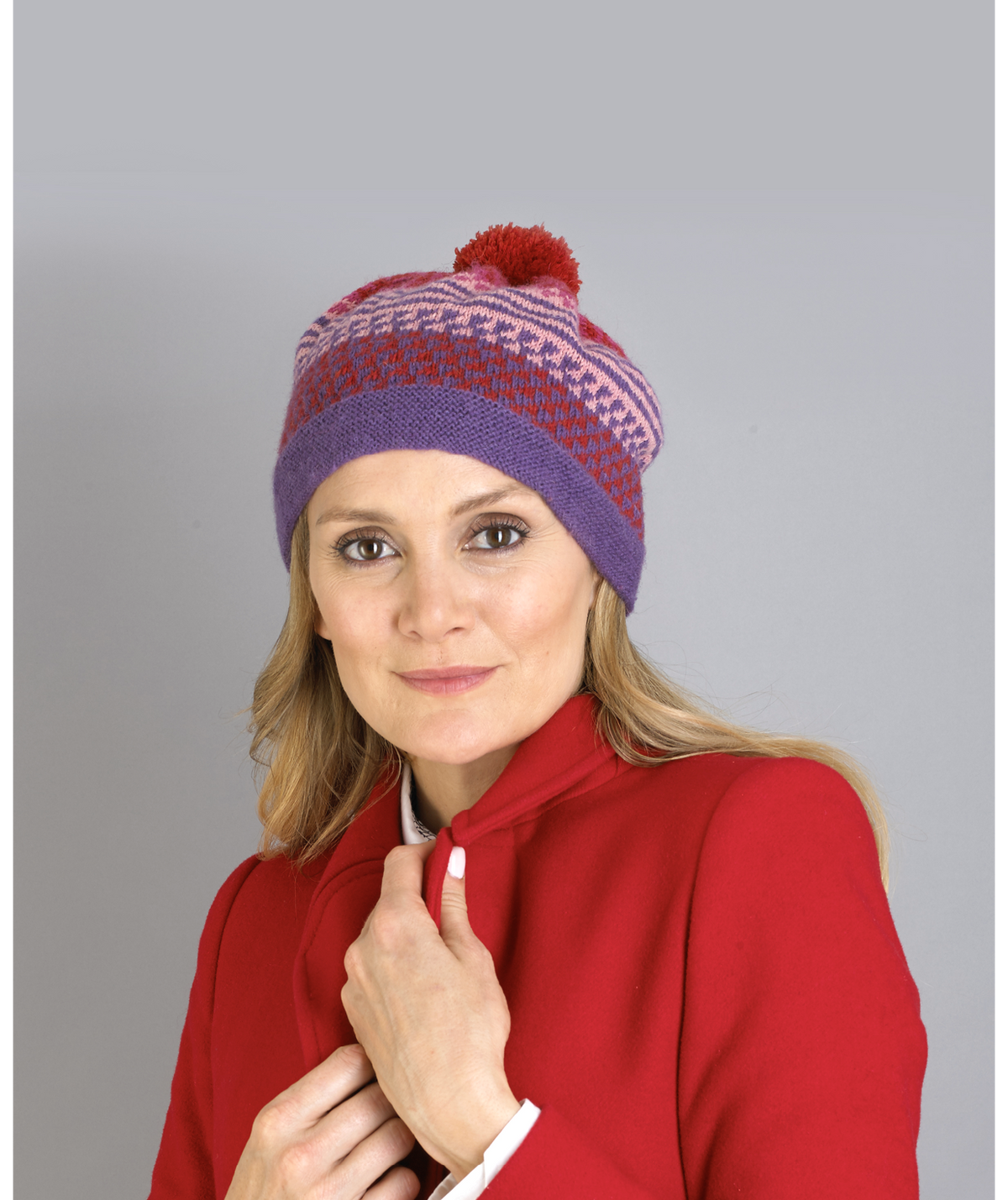 MillaMia Billie Fairisle Hat Knitting Pattern