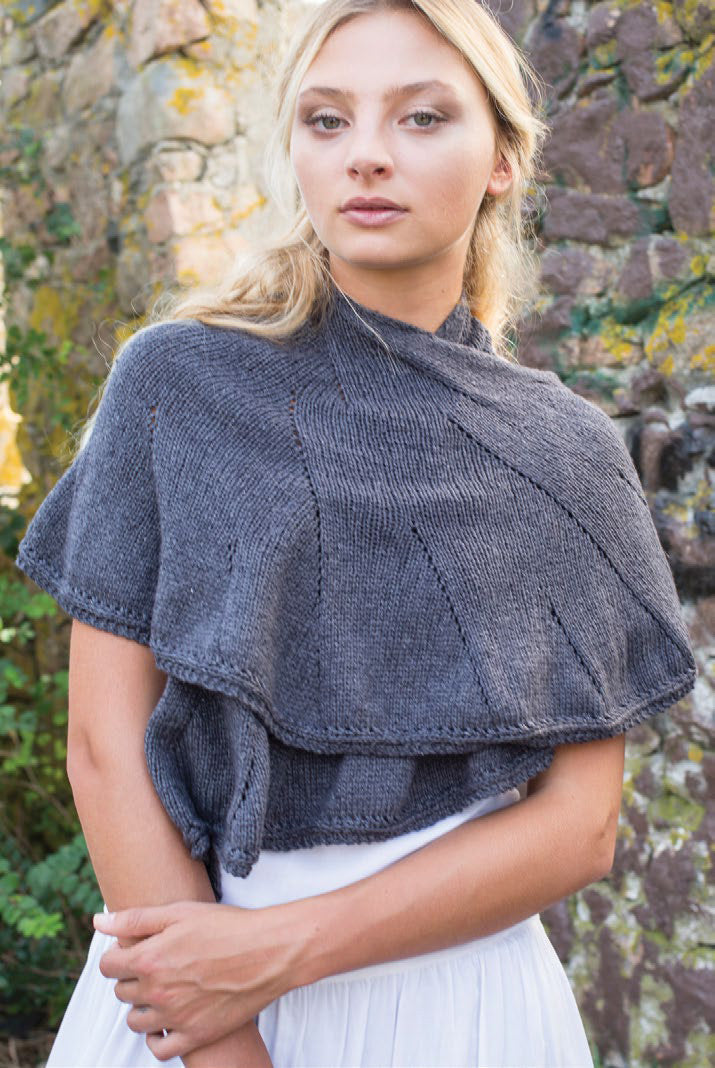 Airen Shawl Wrap Knitting Pattern