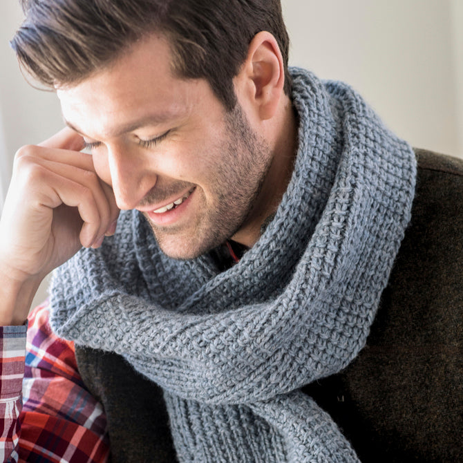 Berroco Fairfax Scarf Knitting Pattern