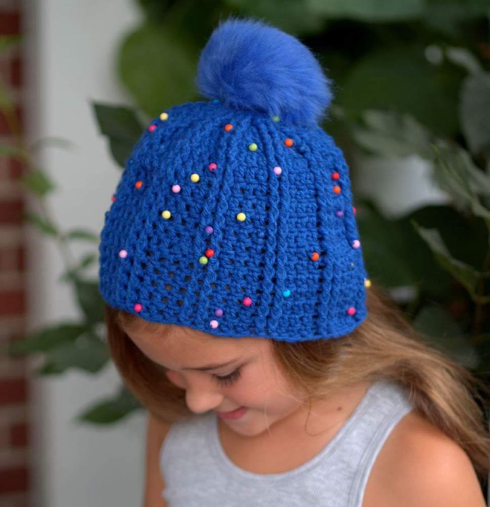Crochet Dual Ridge Cap Pattern
