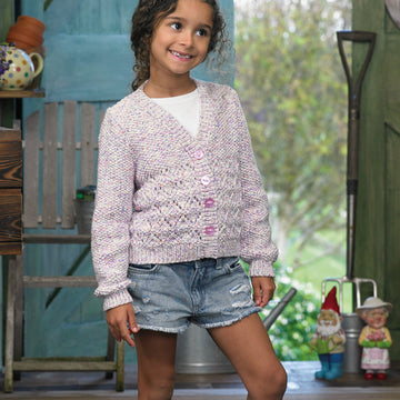 James C. Brett JB729 Cardigan Knitting Pattern