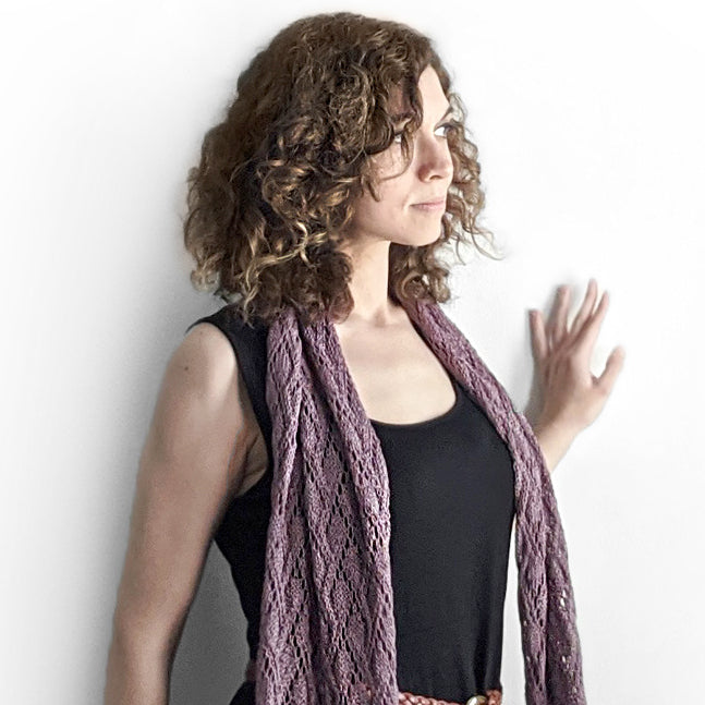 Skacel The Merry Stole Wrap Knitting Pattern