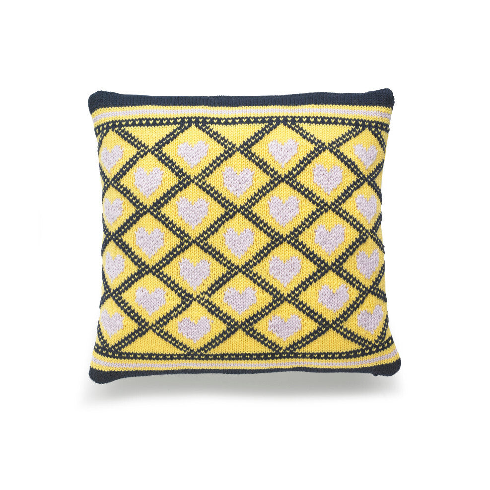MillaMia Valentine Cushions and Candle Warmer Knitting