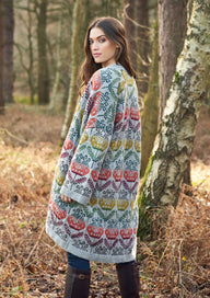 Moonflower Coat Knitting Pattern