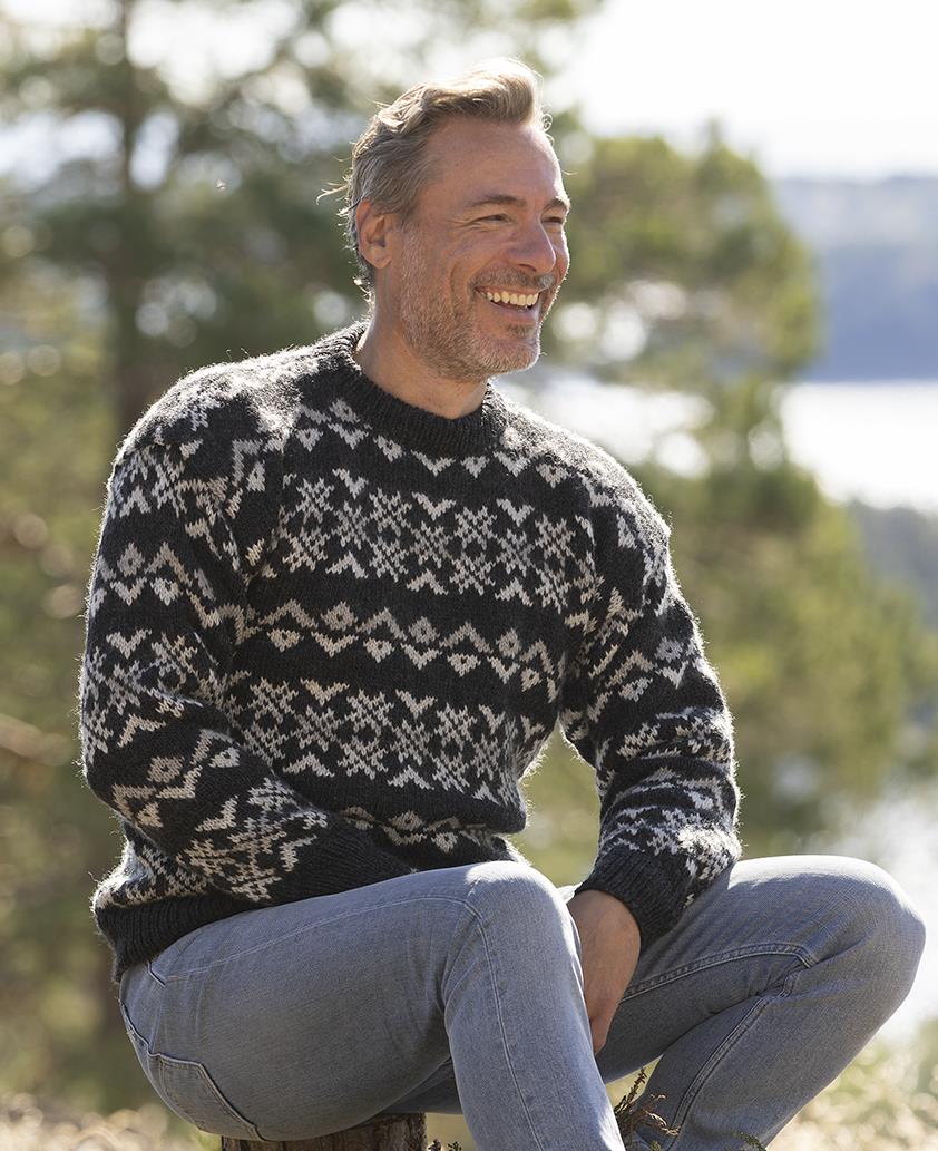 Gisle Sweater in Viking Garn Viking Wool