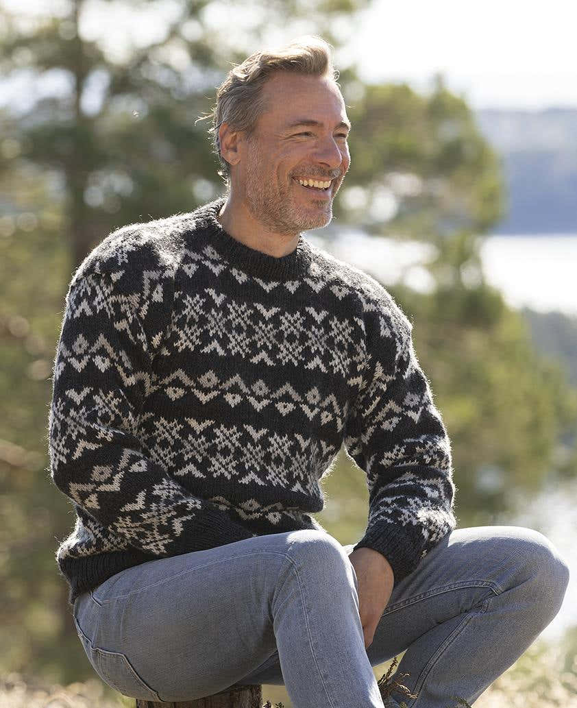 Gisle Sweater in Viking Garn Viking Wool