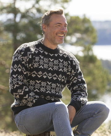 Gisle Sweater in Viking Garn Viking Wool