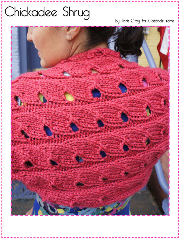 Chickadee Shrug Scarf Knitting Pattern