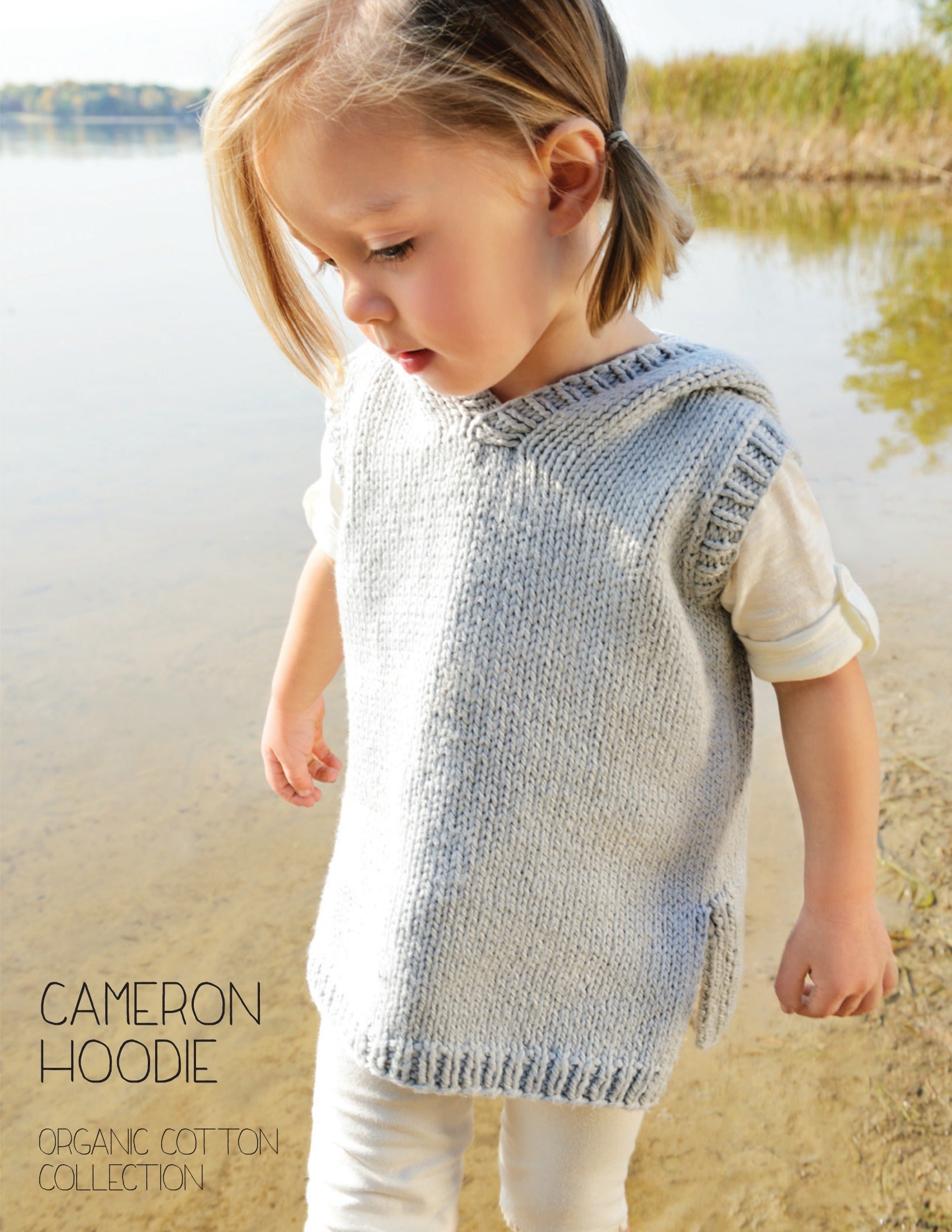 Blue Sky Fibers Cameron Hoodie Jumper Knitting Pattern