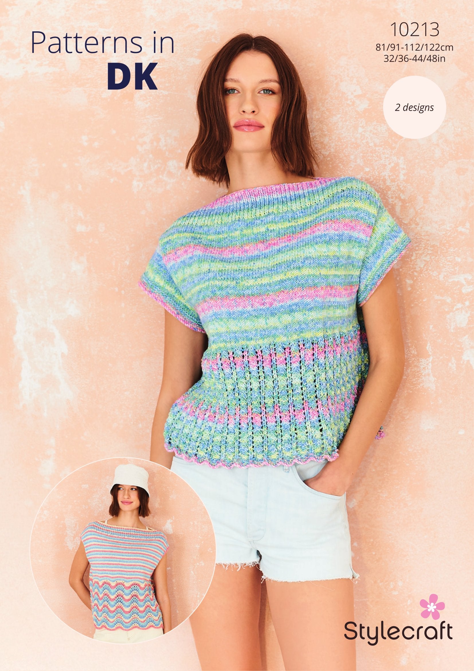 Tops in Stylecraft Cotton Twist DK & Colour Burst DK PDF