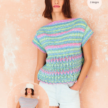 Tops in Stylecraft Cotton Twist DK & Colour Burst DK PDF