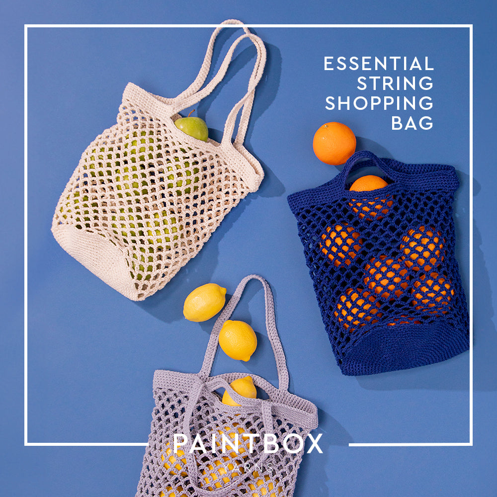Paintbox Yarns Essential String Bag Crochet Pattern