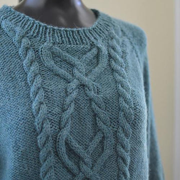 #269 Hadley Cabled Sweater
