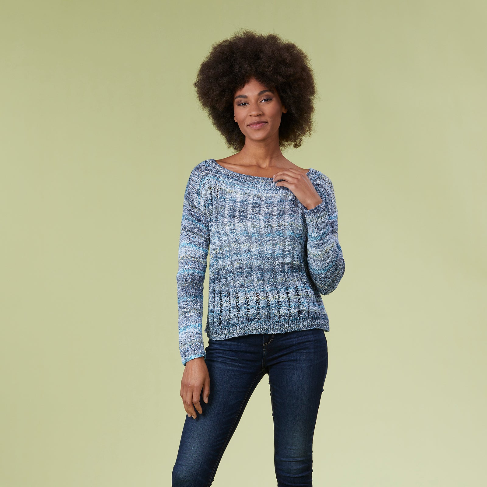 Tahki Yarns Northport Pullover Knitting Pattern