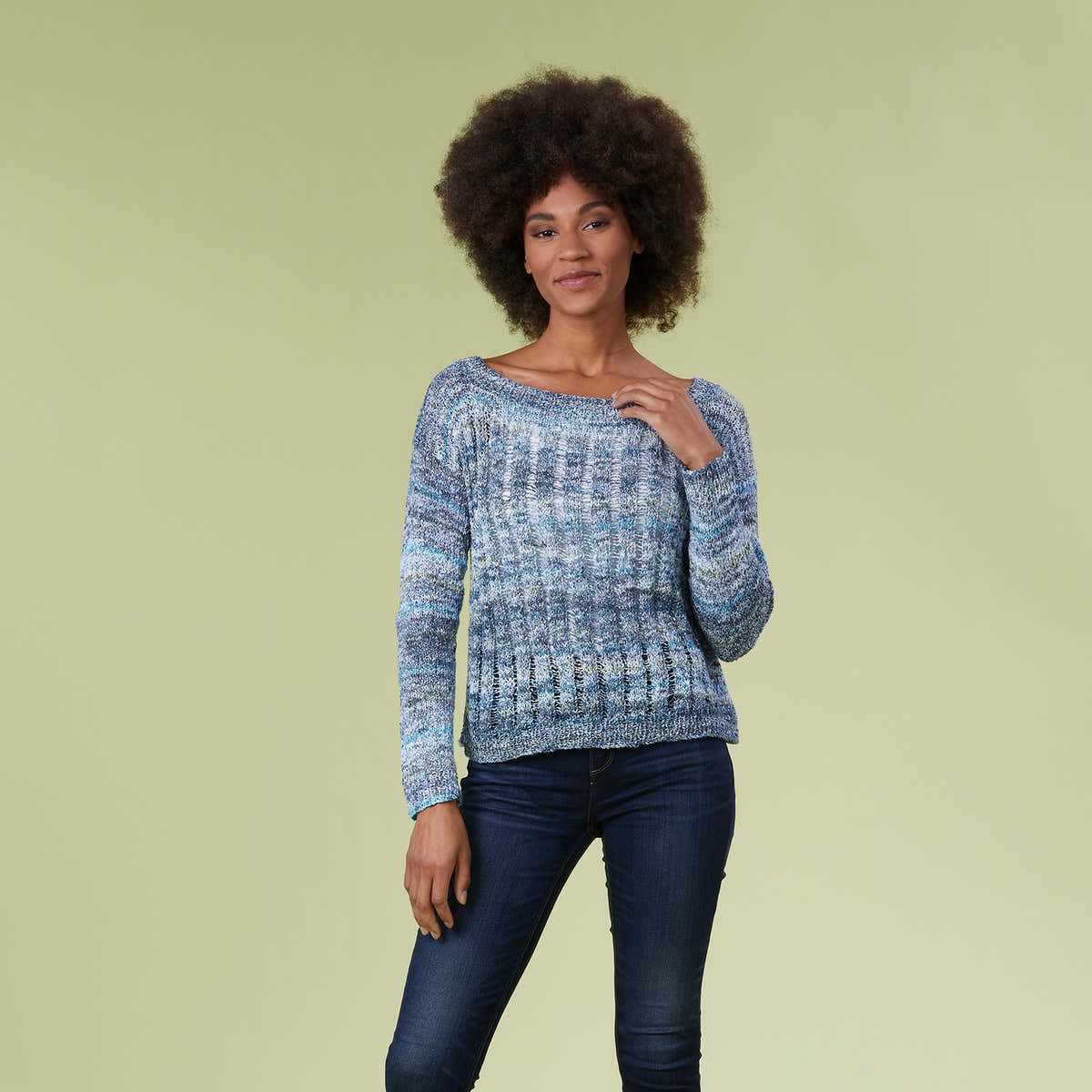 Tahki Yarns Northport Pullover Knitting Pattern
