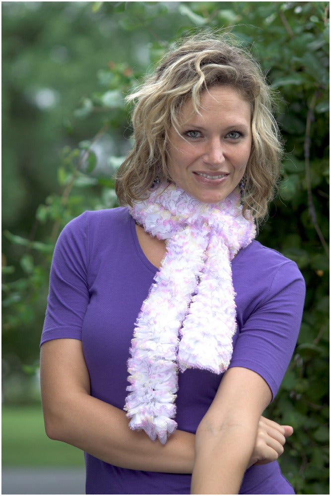 Scarf in Plymouth Yarn Joy Rainbow - F392 - PDF
