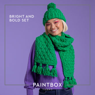 Paintbox Yarns Bright and Bold Set Knitting Pattern
