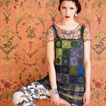 Noro Motif Tank Dress Crochet Pattern