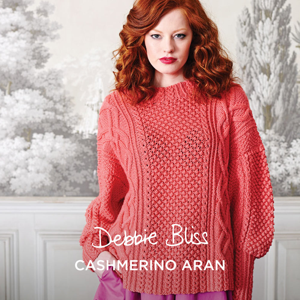 Debbie Bliss Claire Sweater Knitting Pattern