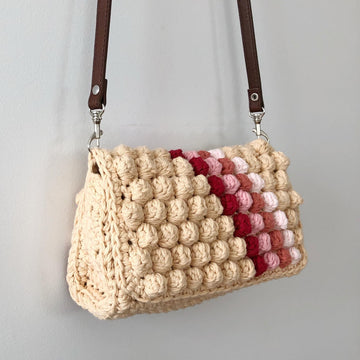 Rainbow Bobble Clutch