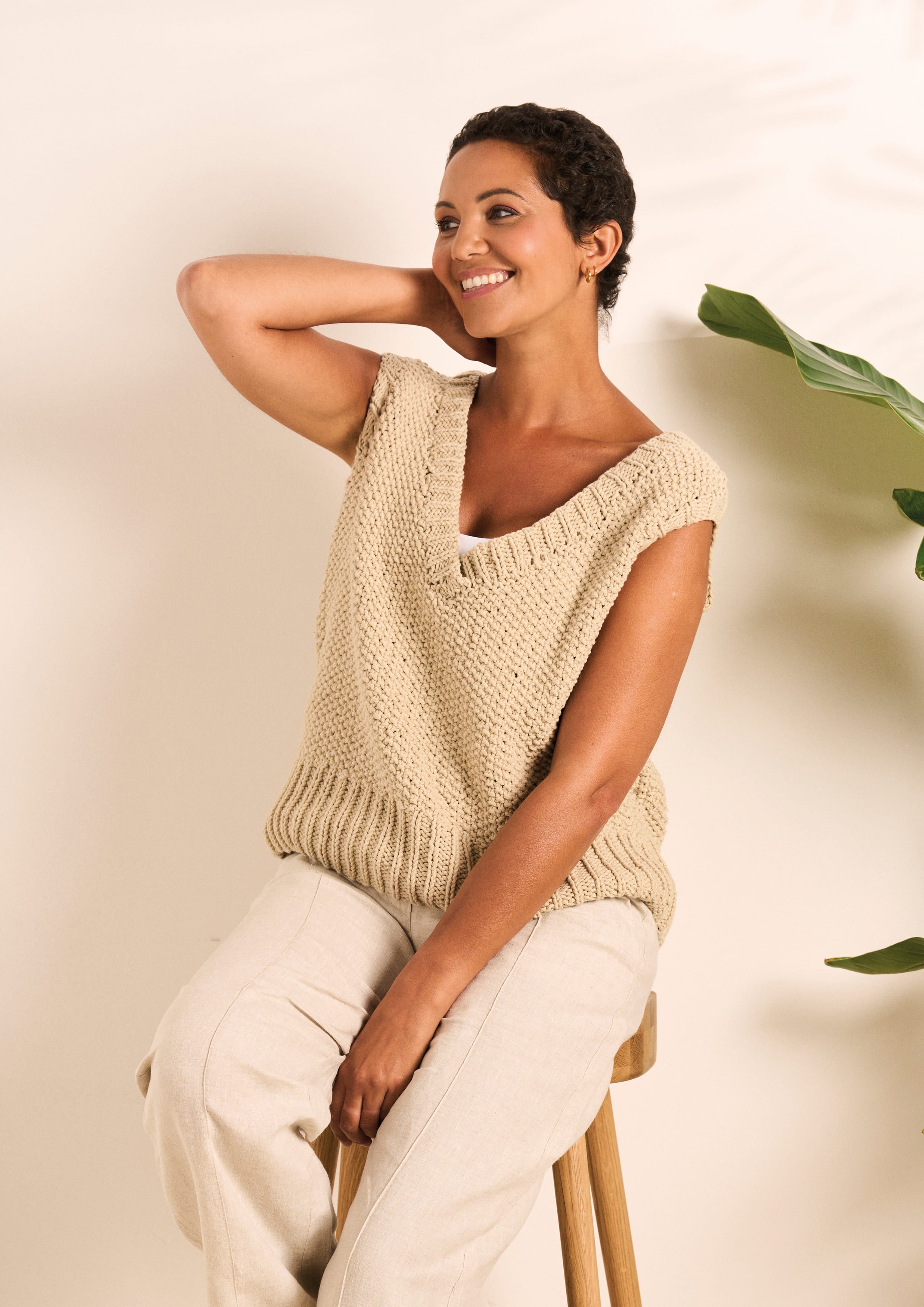 Ostrich Top Knitting Pattern