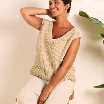 Ostrich Top Knitting Pattern