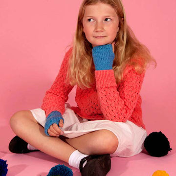 Paintbox Yarns Snowy Day Handwarmers Knitting Pattern