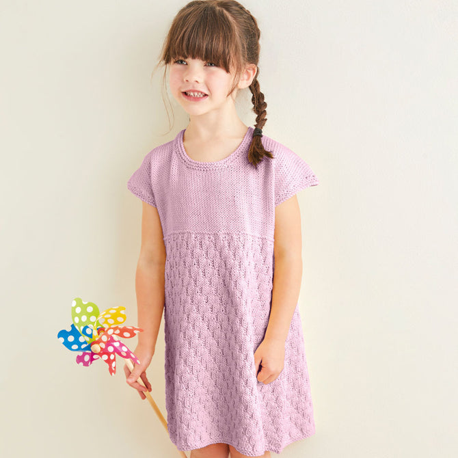 Sirdar Rippled Beach Dress Knitting Pattern