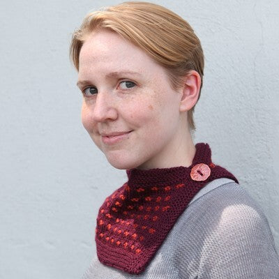 Valley Yarns Carlotta Scarf Knitting Pattern