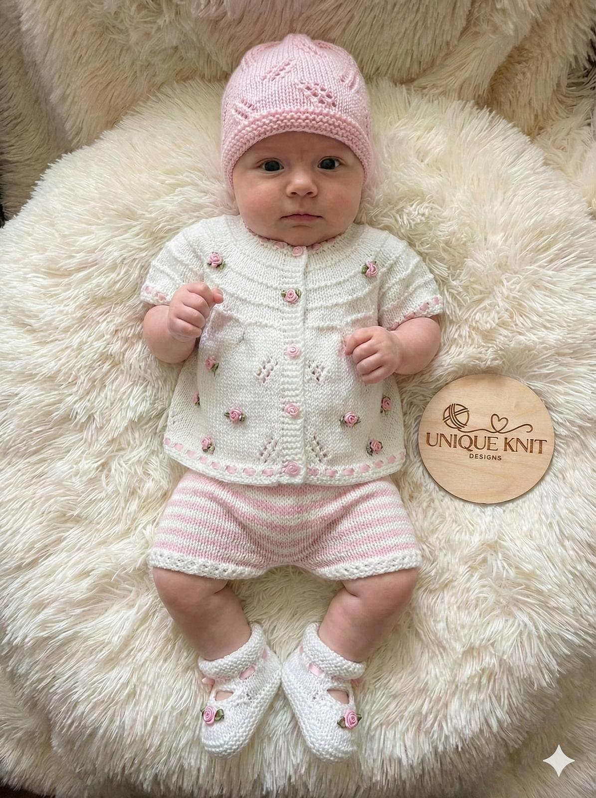 "Mayflower" Cardigan set