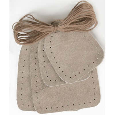 Fiber Trends Suede 2-Piece Slipper Bottoms
