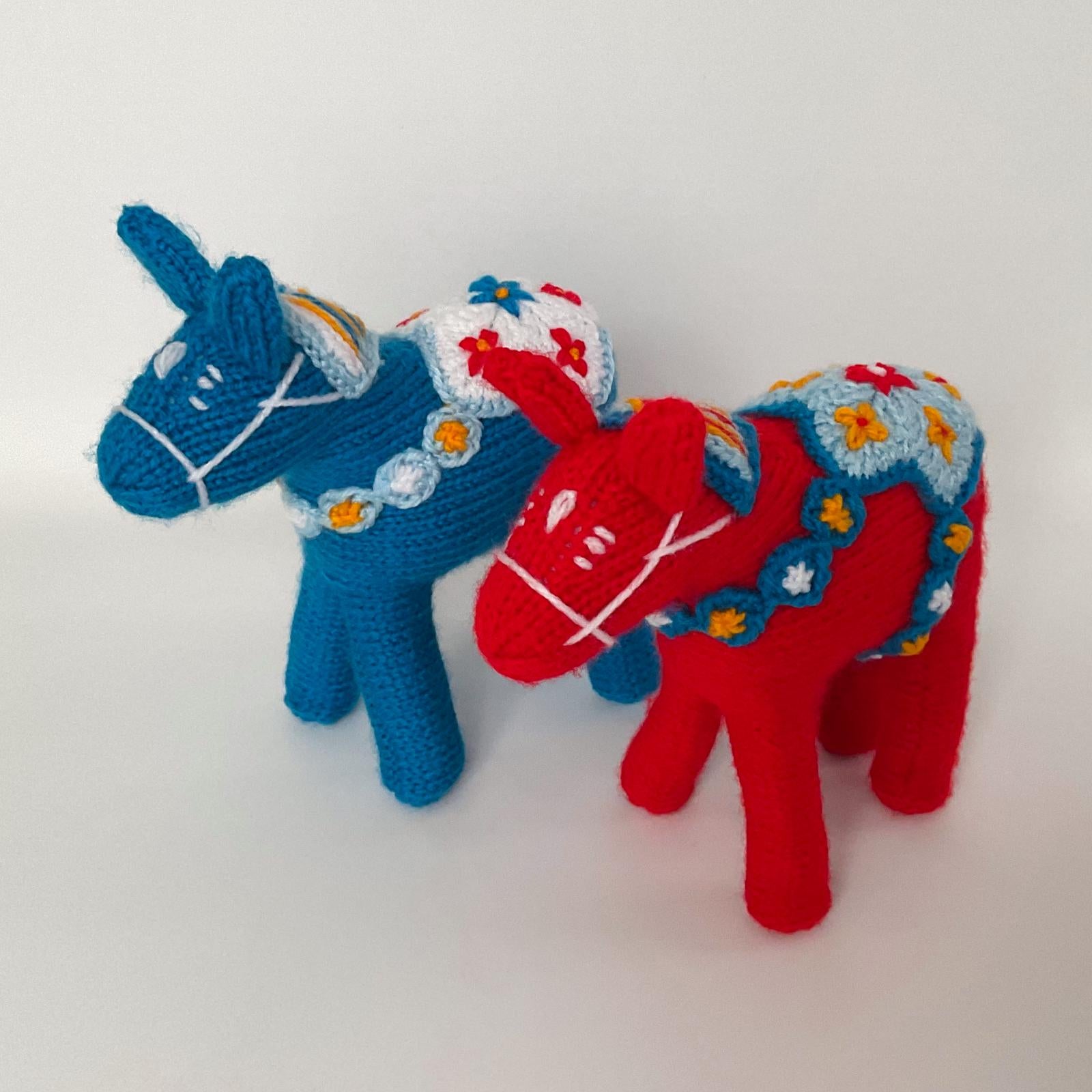 Astrid and Alva Dala Horses
