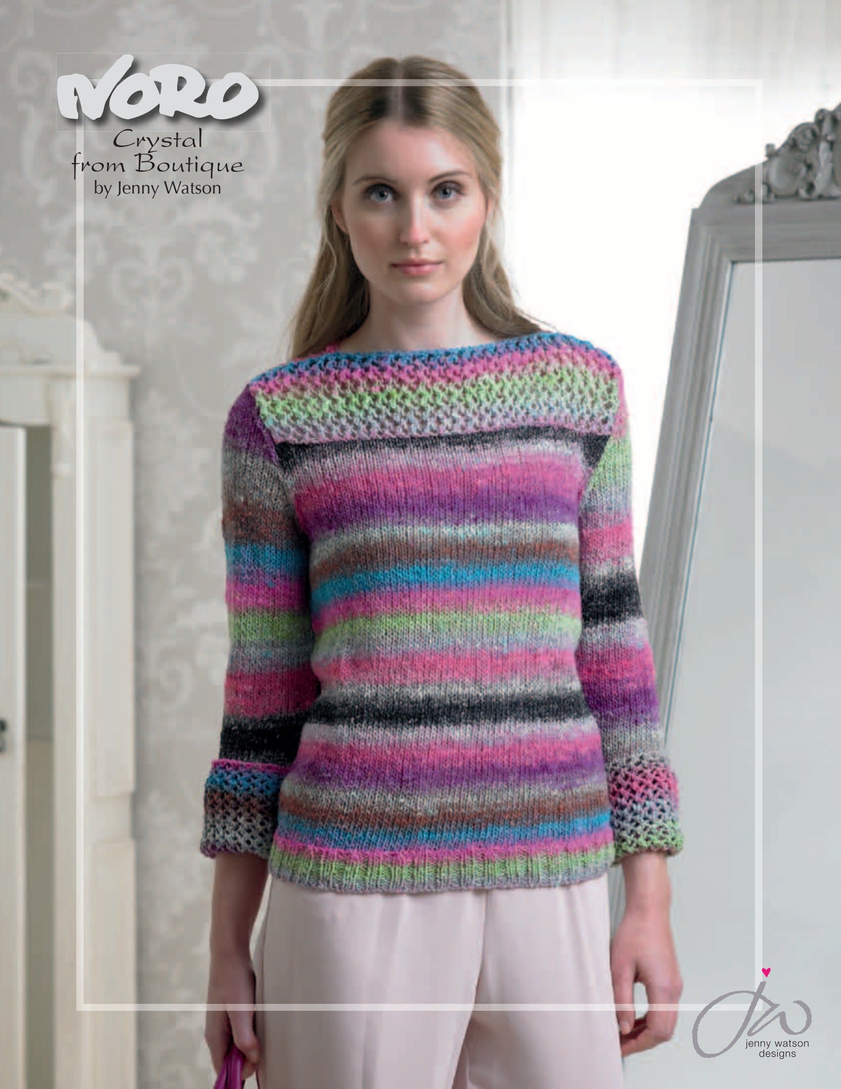 Noro Crystal Jumper Knitting Pattern