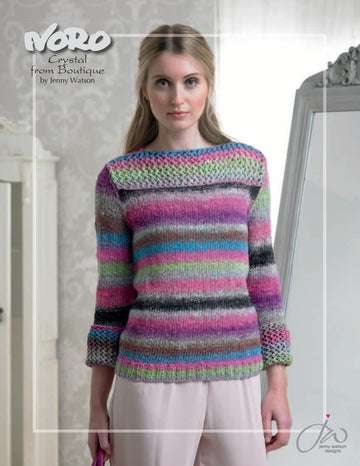 Noro Crystal Jumper Knitting Pattern