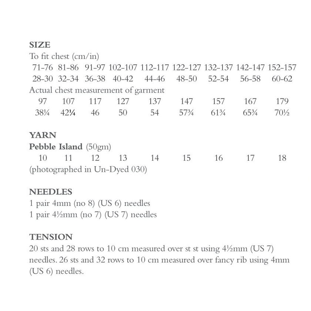 Woodlark Jumper Knitting Pattern